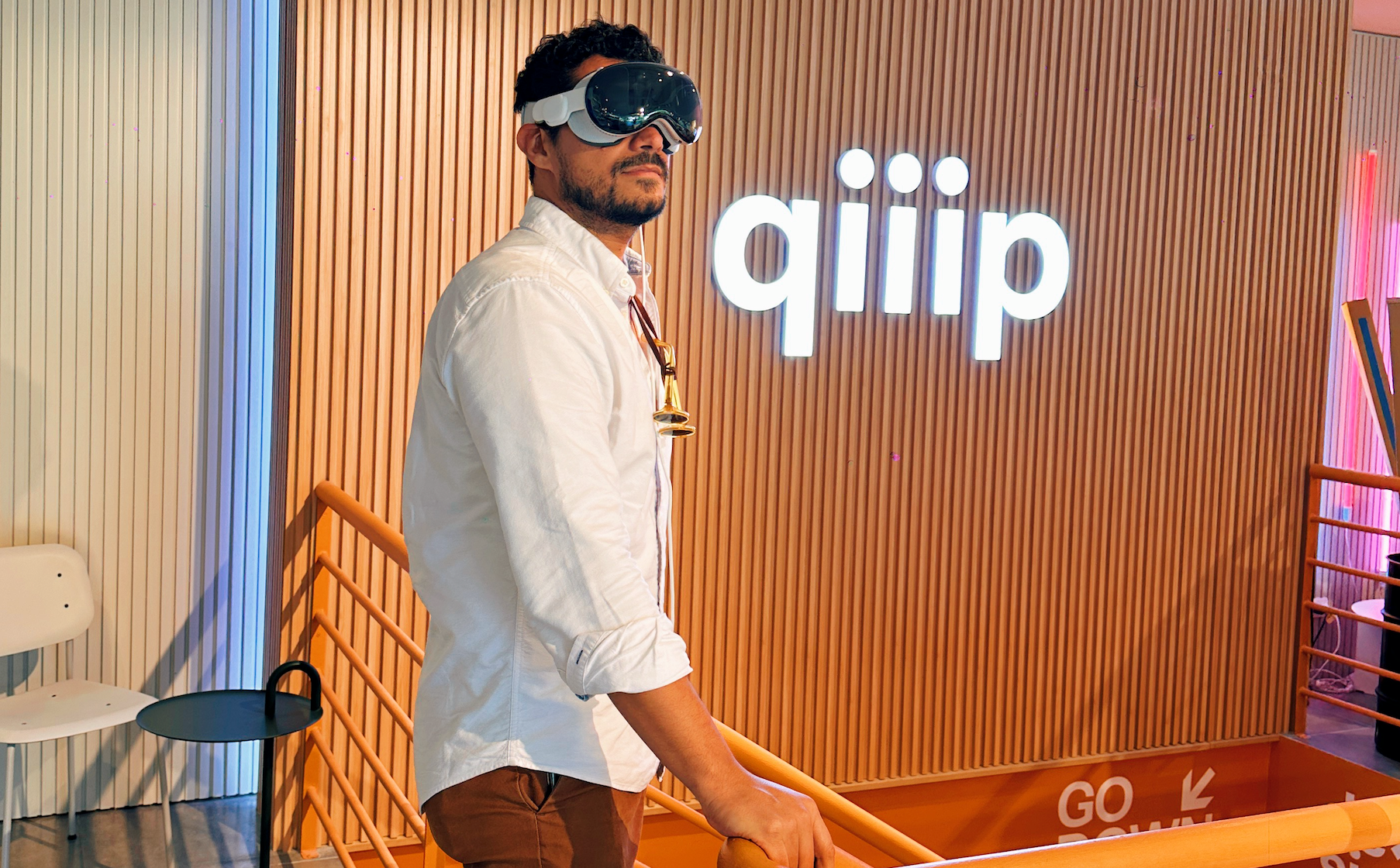 Explorando nuevas fronteras del diseño con Apple Vision Pro: La perspectiva de qiiip