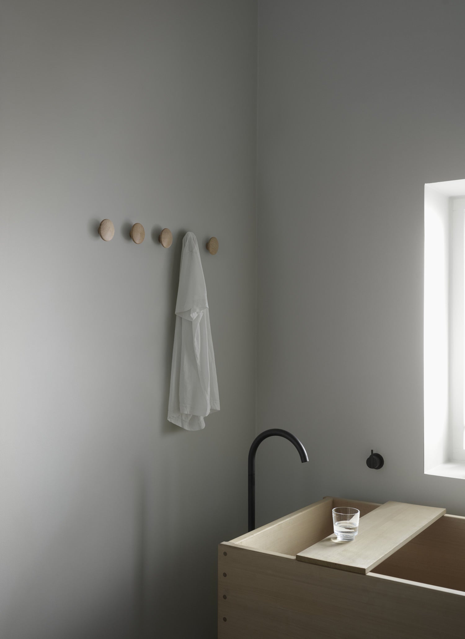 Perchero Madera Ø 13cm Muuto