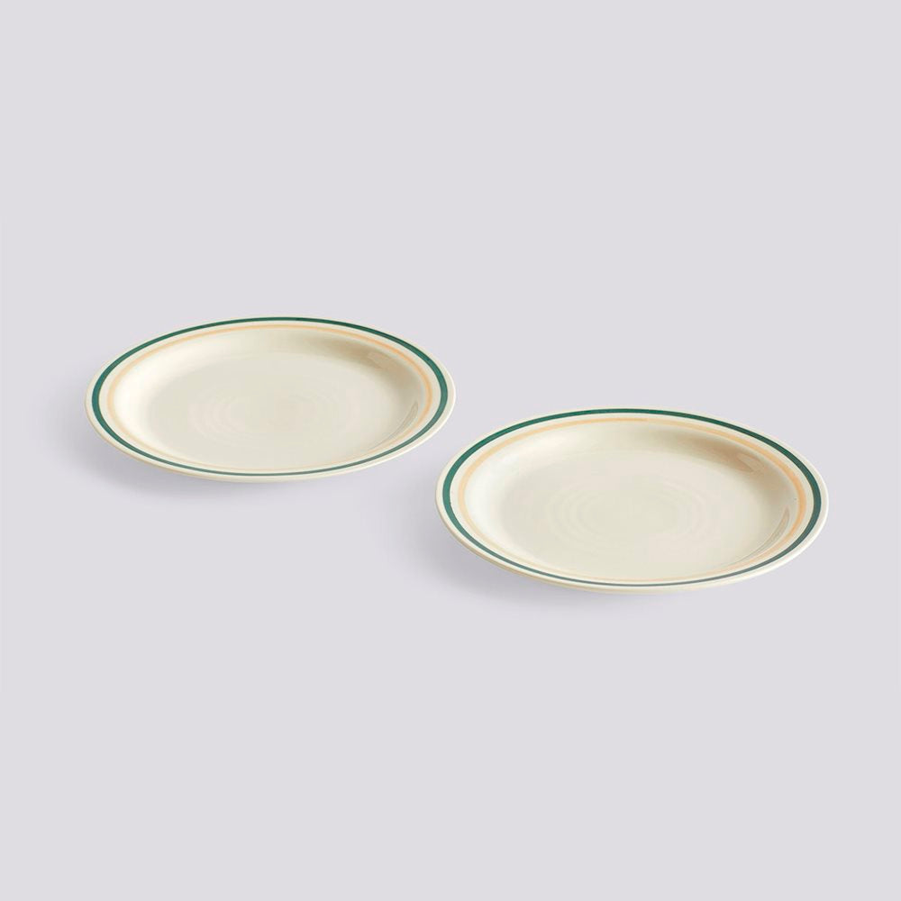 Set 2 platos Sobremesa Ø 24,5 cm Hay