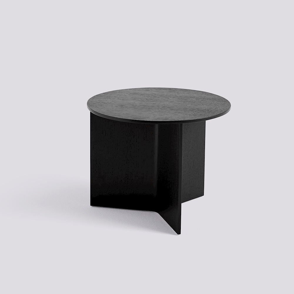 Mesa auxiliar Wood Slit Ø45cm HAY