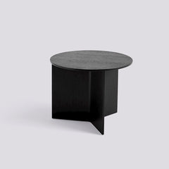 Mesa auxiliar Wood Slit Ø45cm HAY