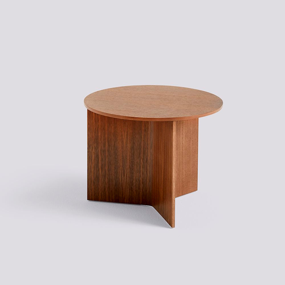 Mesa auxiliar Wood Slit Ø45cm HAY