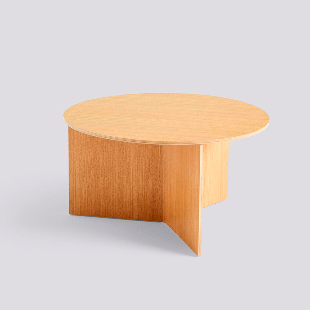Mesa de centro Wood Slit Ø65cm HAY