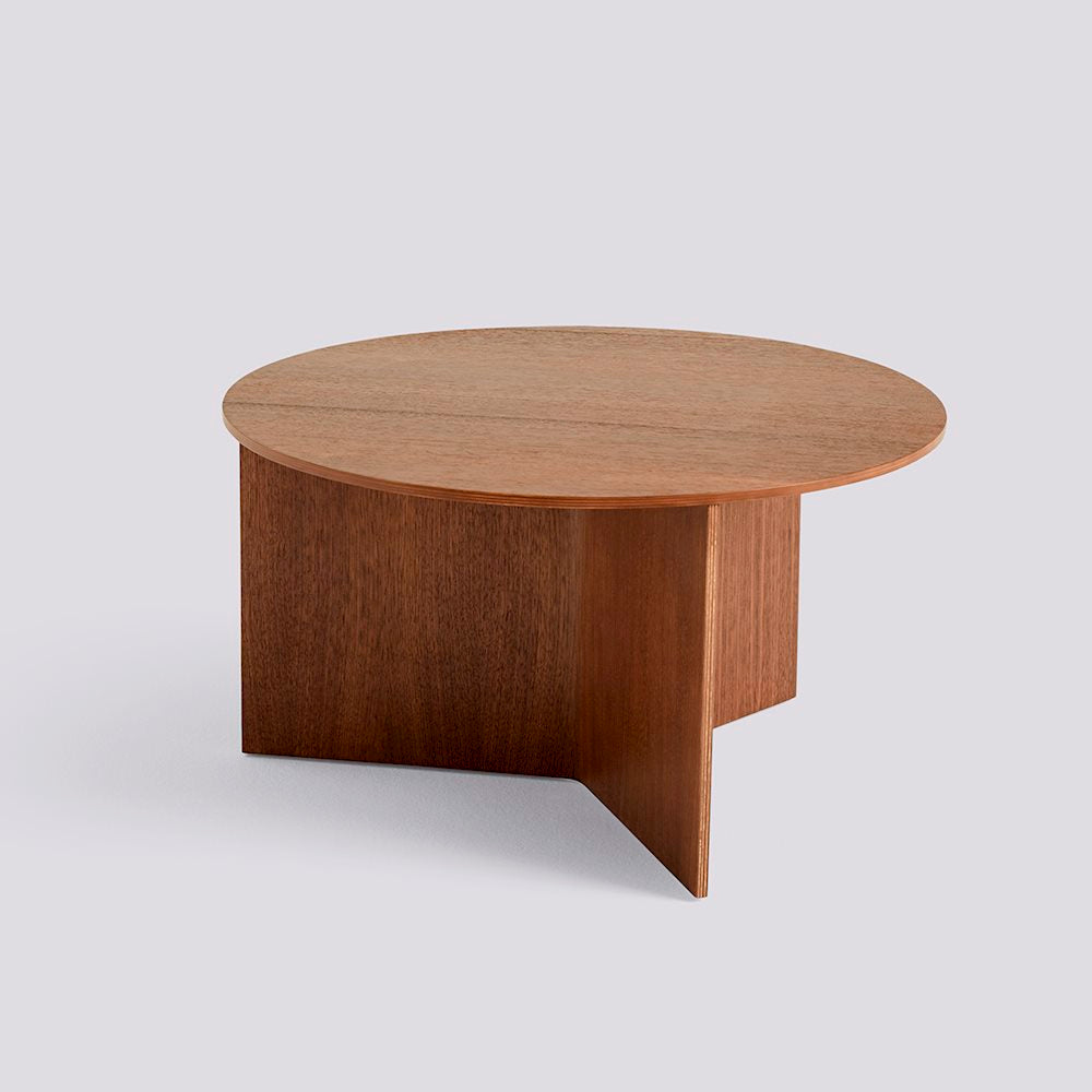 Mesa de centro Wood Slit Ø65cm HAY