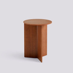 Mesa auxiliar Wood Slit Ø35cm HAY