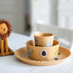 Set Plato + Bowl + Vaso Niño Koziol