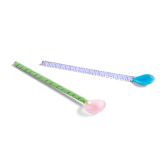 Set 2 Cucharas glass Twist HAY
