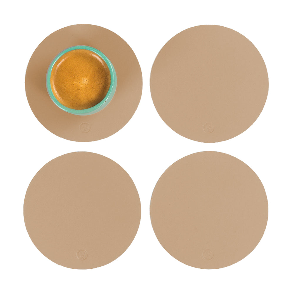 Set 4 Posavasos Ruca Round Vacavaliente