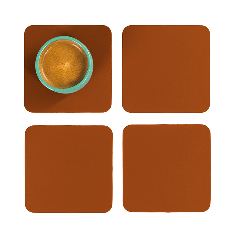 Set 4 Posavasos Ruca Square Vacavaliente