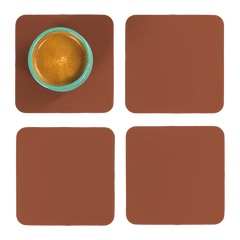 Set 4 Posavasos Ruca Square Vacavaliente