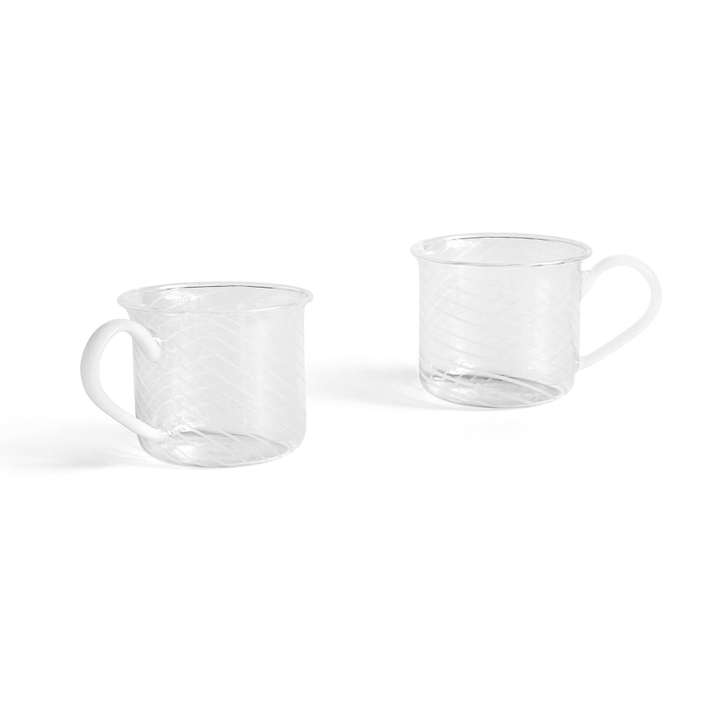 Set 2 Tazas de borosilicato Hay
