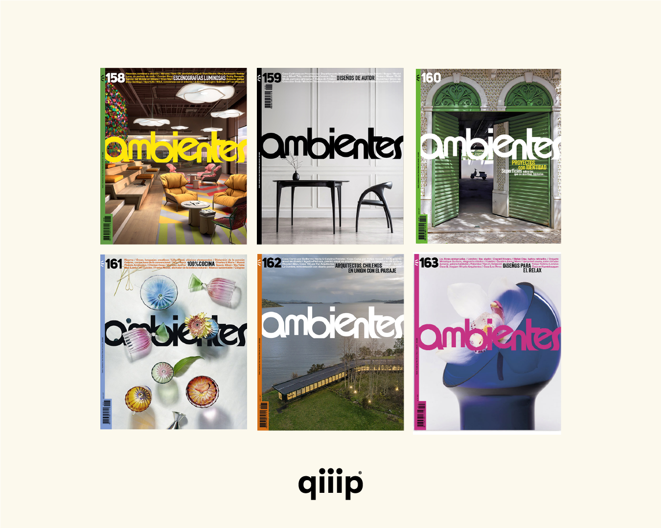 qiiip en Revista Ambientes: Innovación y estilo para tus espacios.