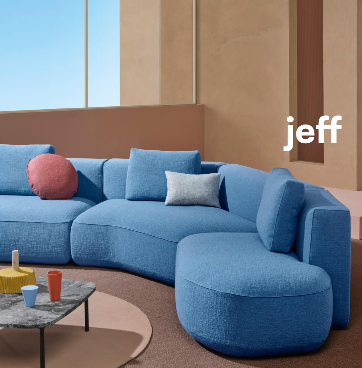 Sofá Jeff Corner Pedrali