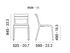 Silla SOUVENIR 550 Pedrali