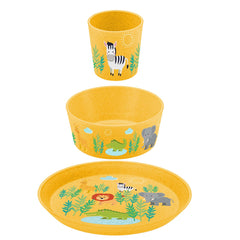 Set Plato + Bowl + Vaso Niño Koziol