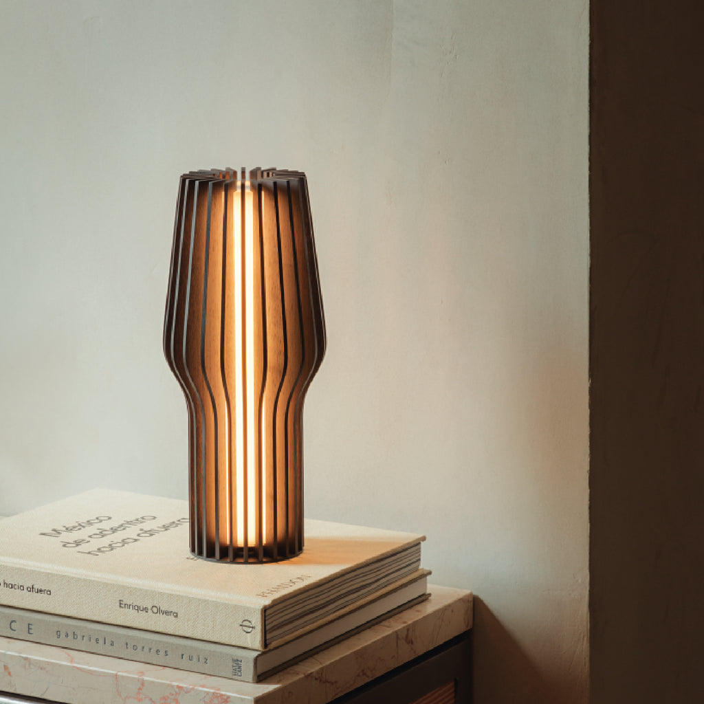 Lámpara Radiant LED Roble Ahumado Eva Solo