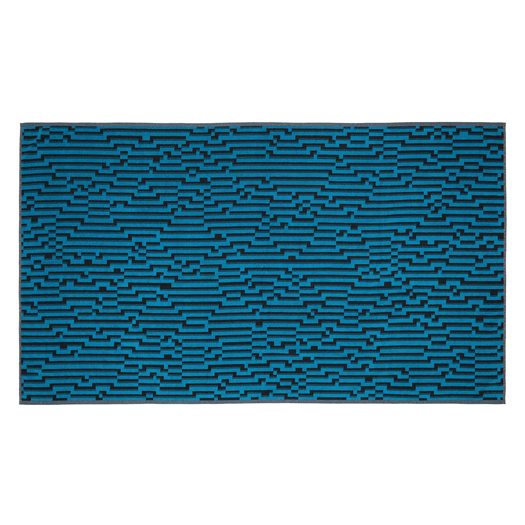 Toalla de playa Waves Bitmap Zuzunaga