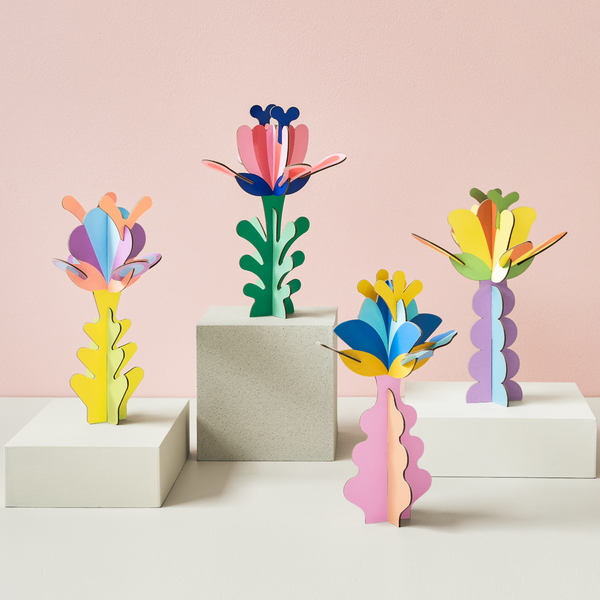 Esculturas de Flores 3D Octaevo