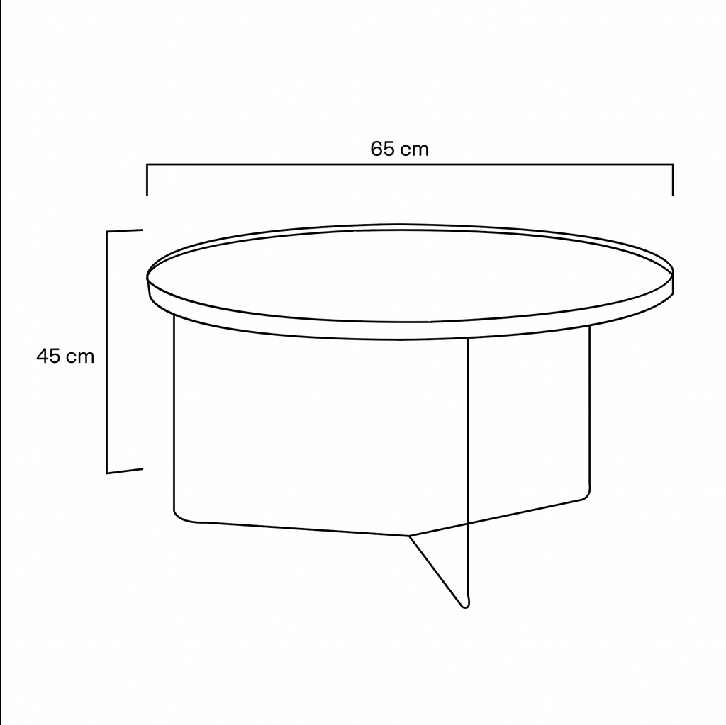 Mesa auxiliar Dot Onlolo