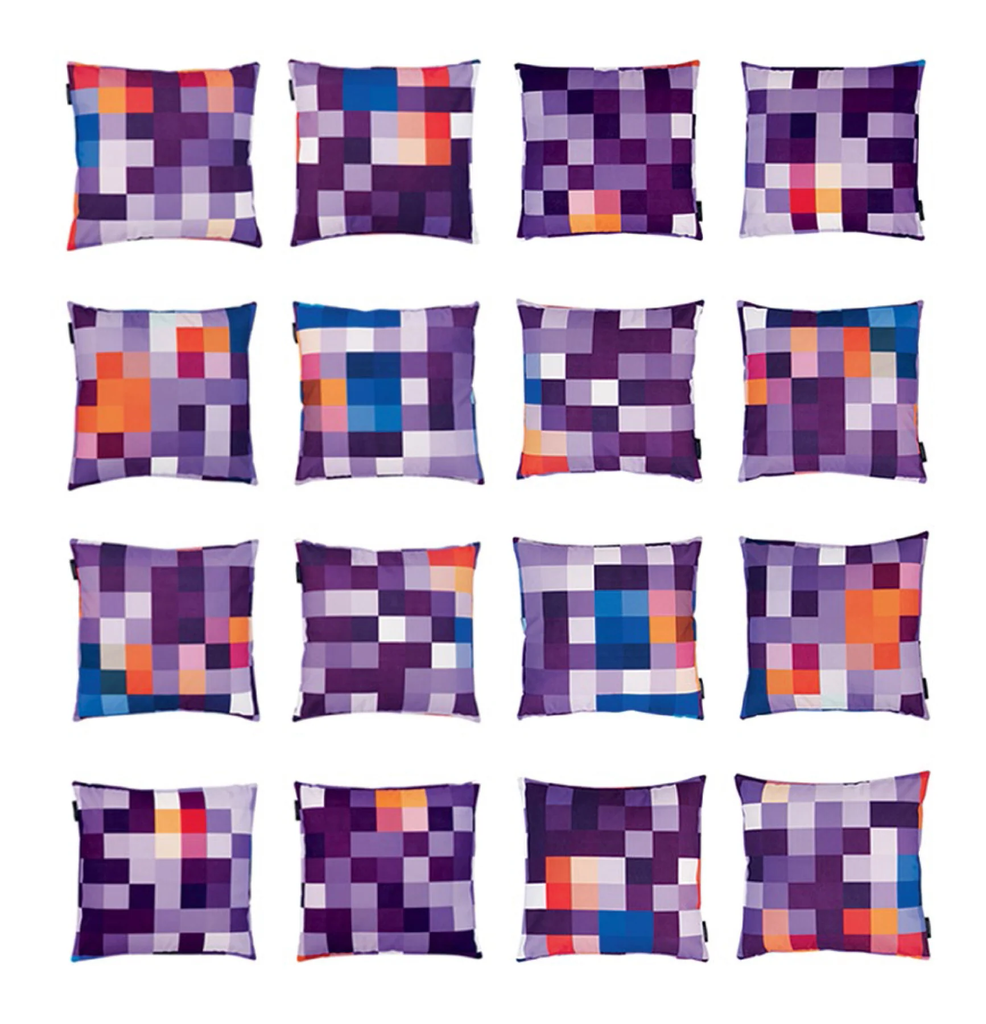 Cojín Pixel Venus Zuzunaga