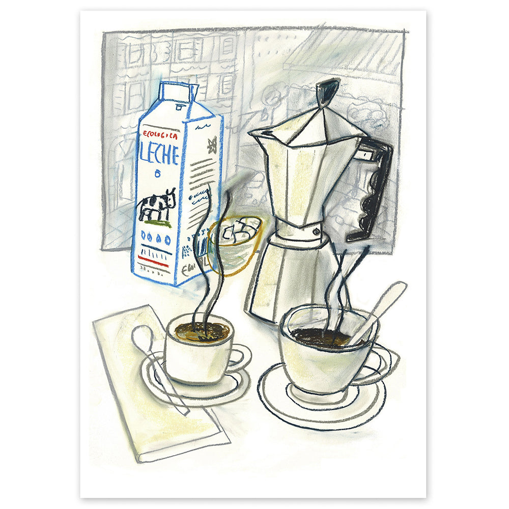 Ilustración Café para dos Mariscal