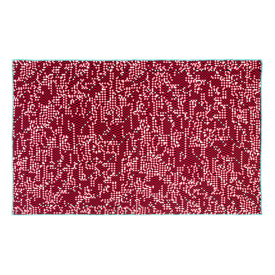 Manta Bitmap New York Red Zuzunaga