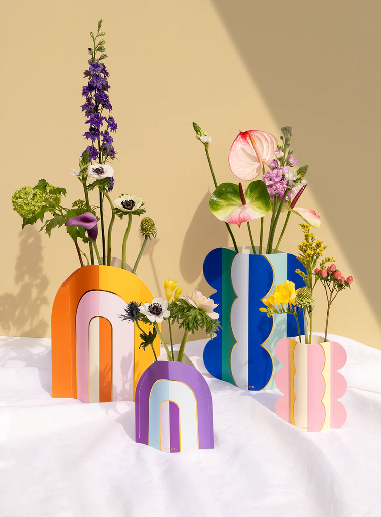 Mini Jarrón de papel Arco Riviera Octaevo