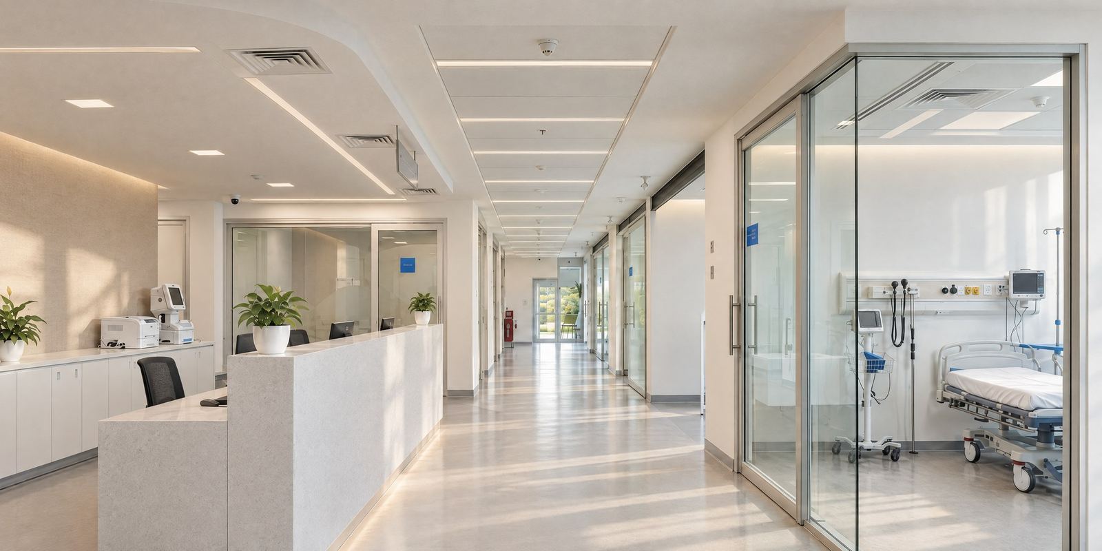 Proyectos de centros de salud de qiiip: Clínica ACHS, Clínica MEDS